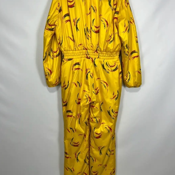 Rare Vintage Bogner Ski Suit One Piece Reversible Yellow/Green EU 38 US 6 - Picture 9 of 13